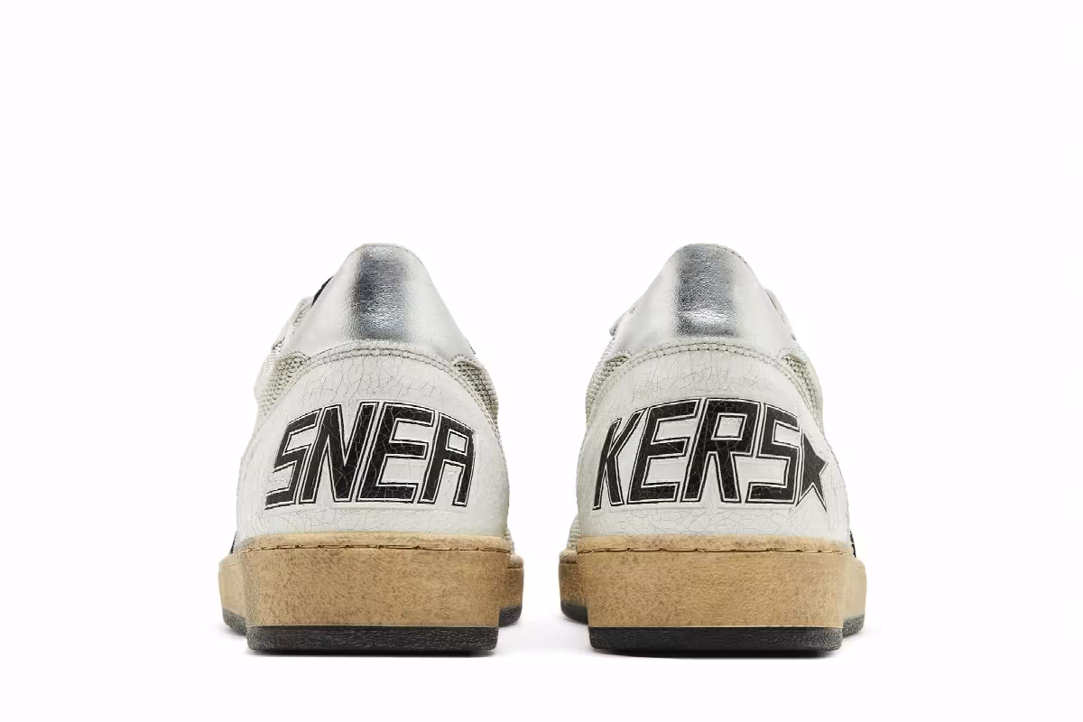 Golden Goose Ball Star White Black, view 7