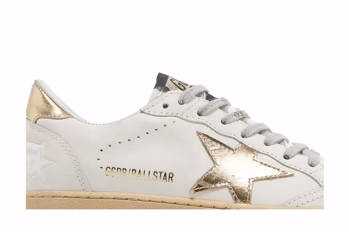 Golden Goose Women's Ballstar Milk Gold, view 3