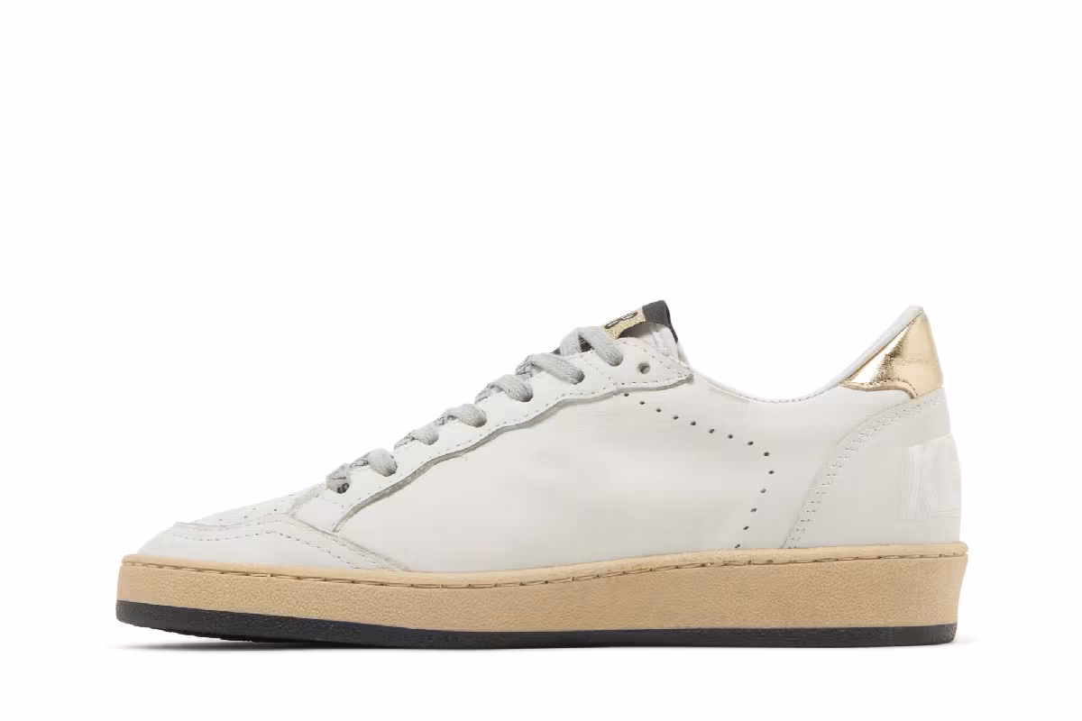 Golden Goose Women's Ballstar Milk Gold, view 4