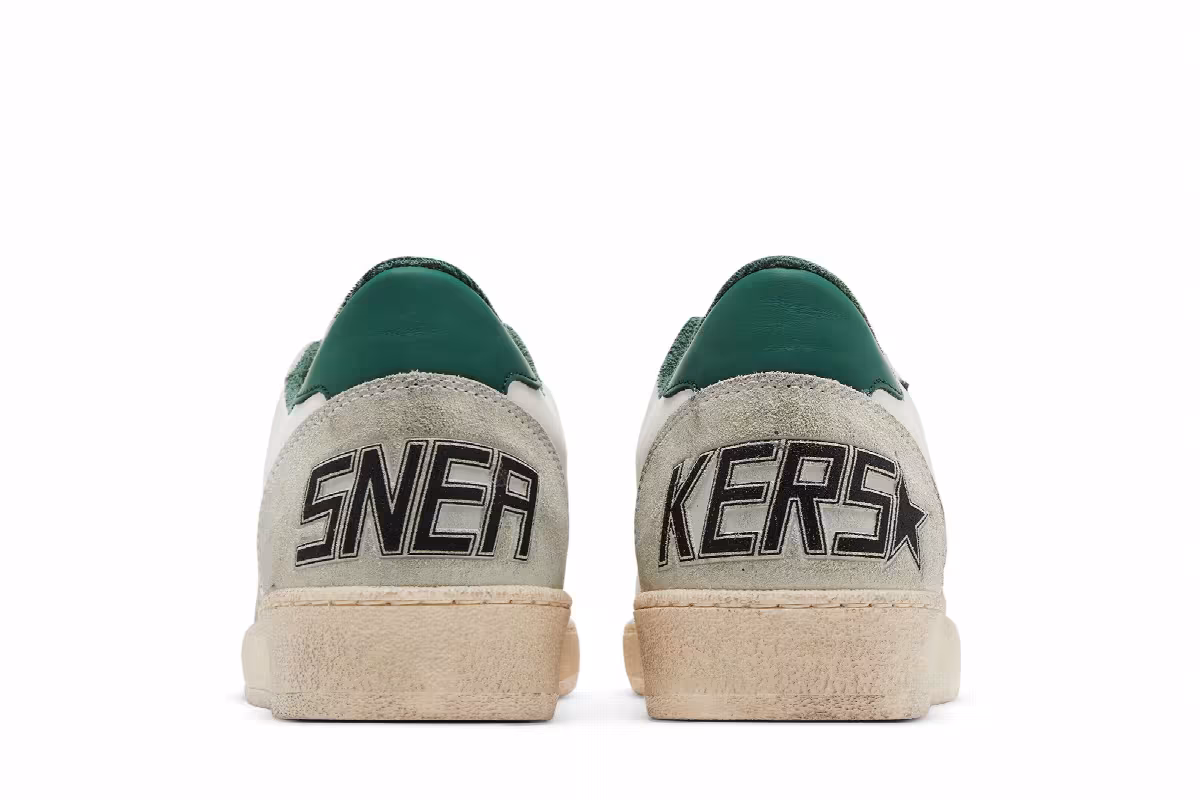 Golden Goose Ball Star White Ice Green, view 7