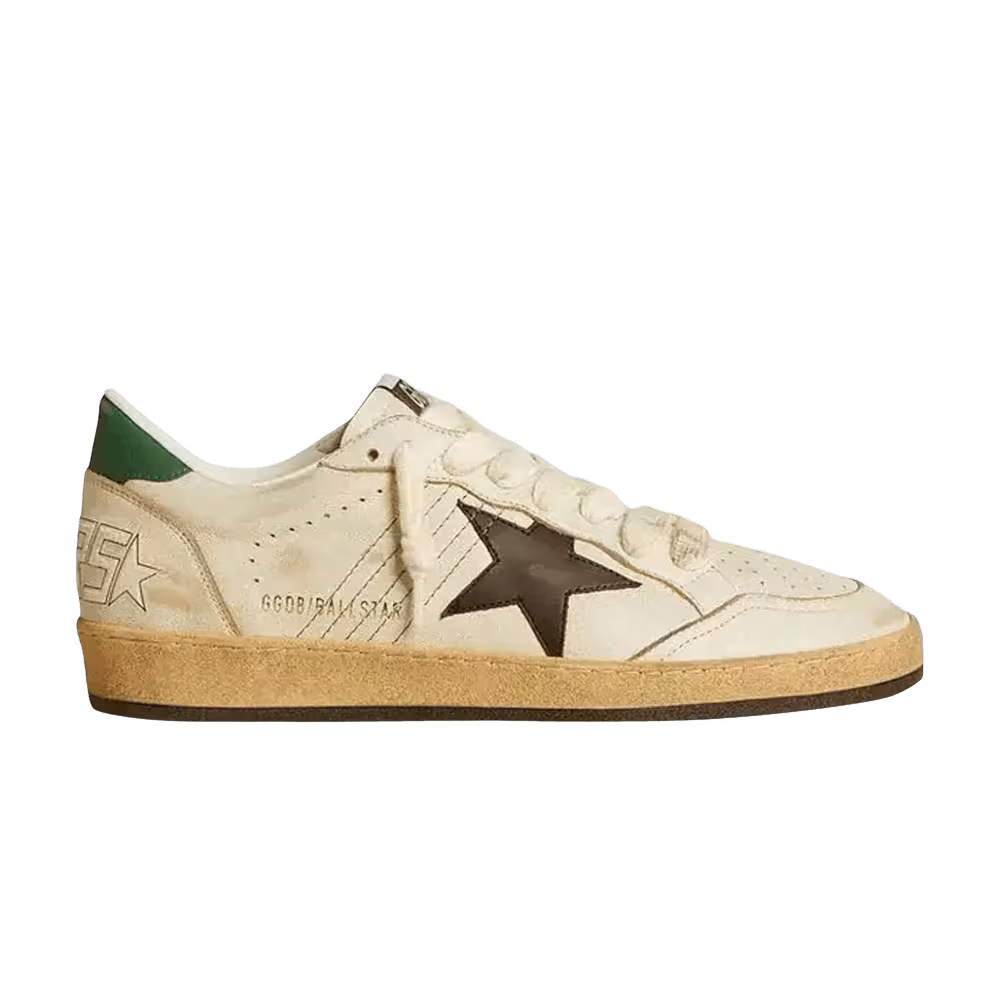 Golden Goose Ballstar White Platinum Black