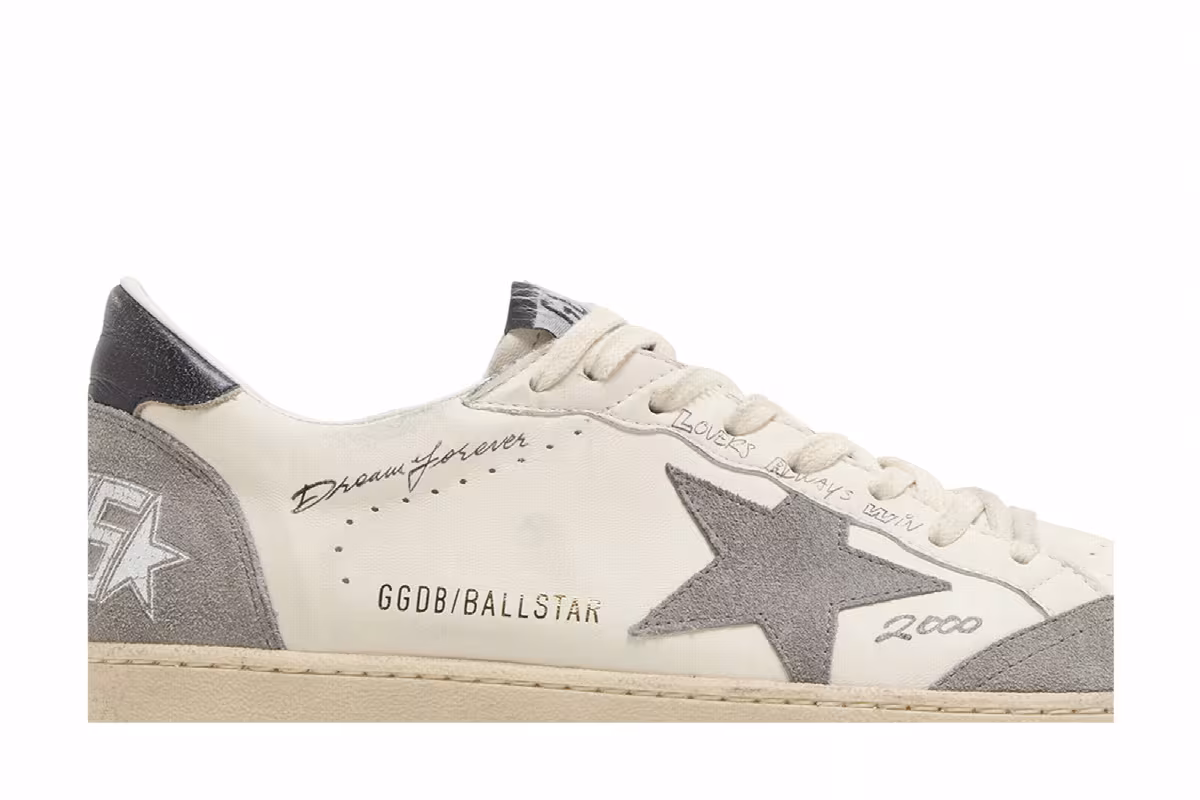 Golden Goose Ball Star Dream Forever - White Grey, view 3