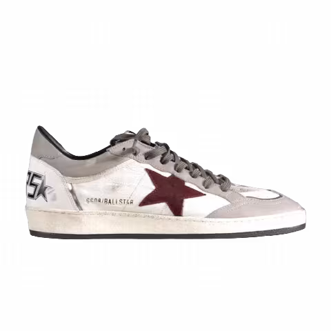 Golden Goose Ballstar 'Dove Bordeaux'