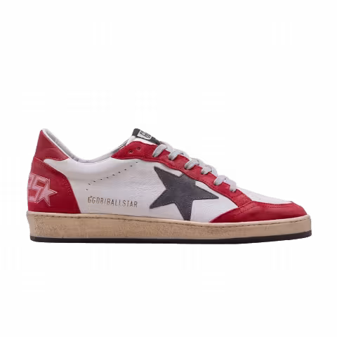 Golden Goose Ball Star 'White Red'