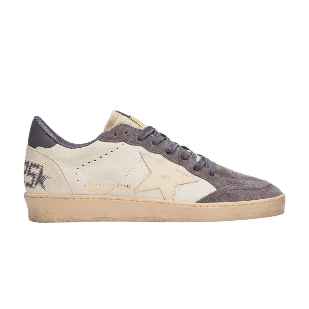 Golden Goose Ballstar White Beige Blue