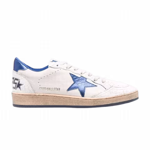 Golden Goose Wmns Ball Star 'White Blue'