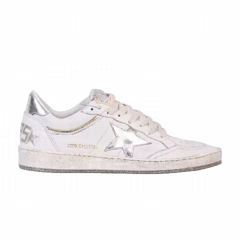 Golden Goose Wmns Ball Star 'Optic White Silver'