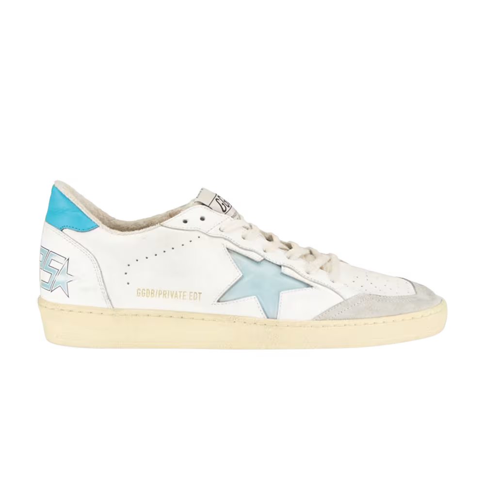 Golden Goose Ball Star White Light Blue