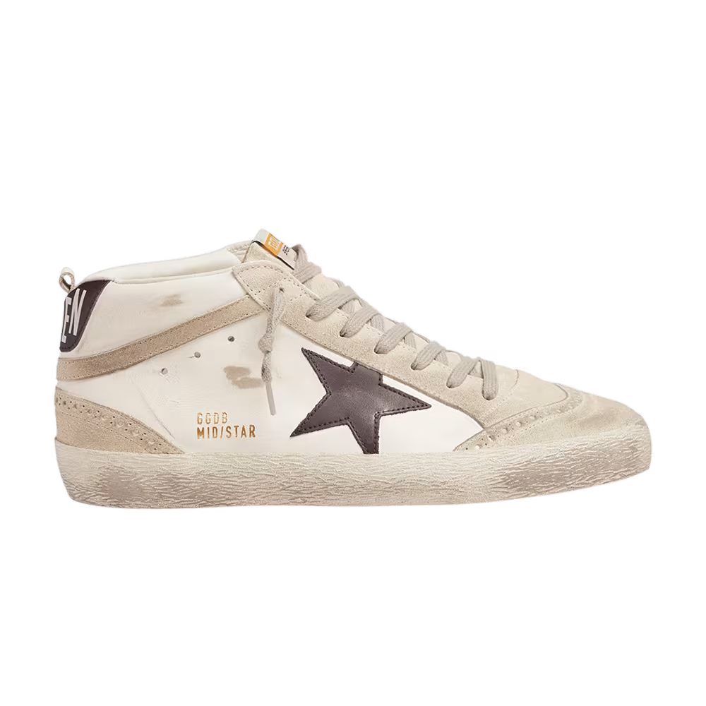 Golden Goose Mid Star White Black
