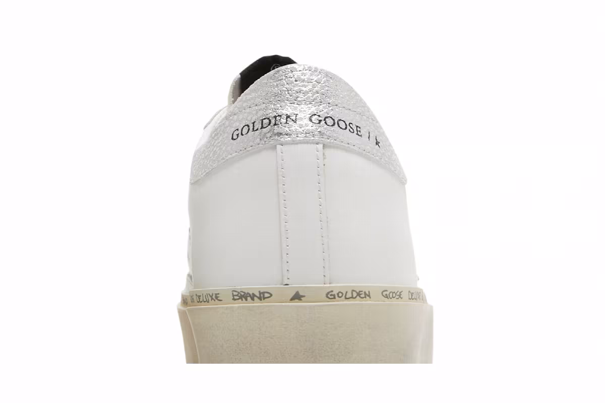 Golden Goose Women's Hi Star White Silver, view 8