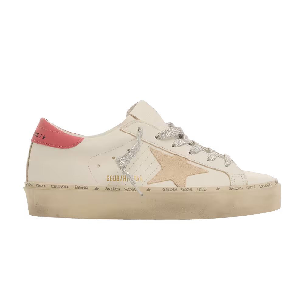 Golden Goose Women's Hi Star White Taupe