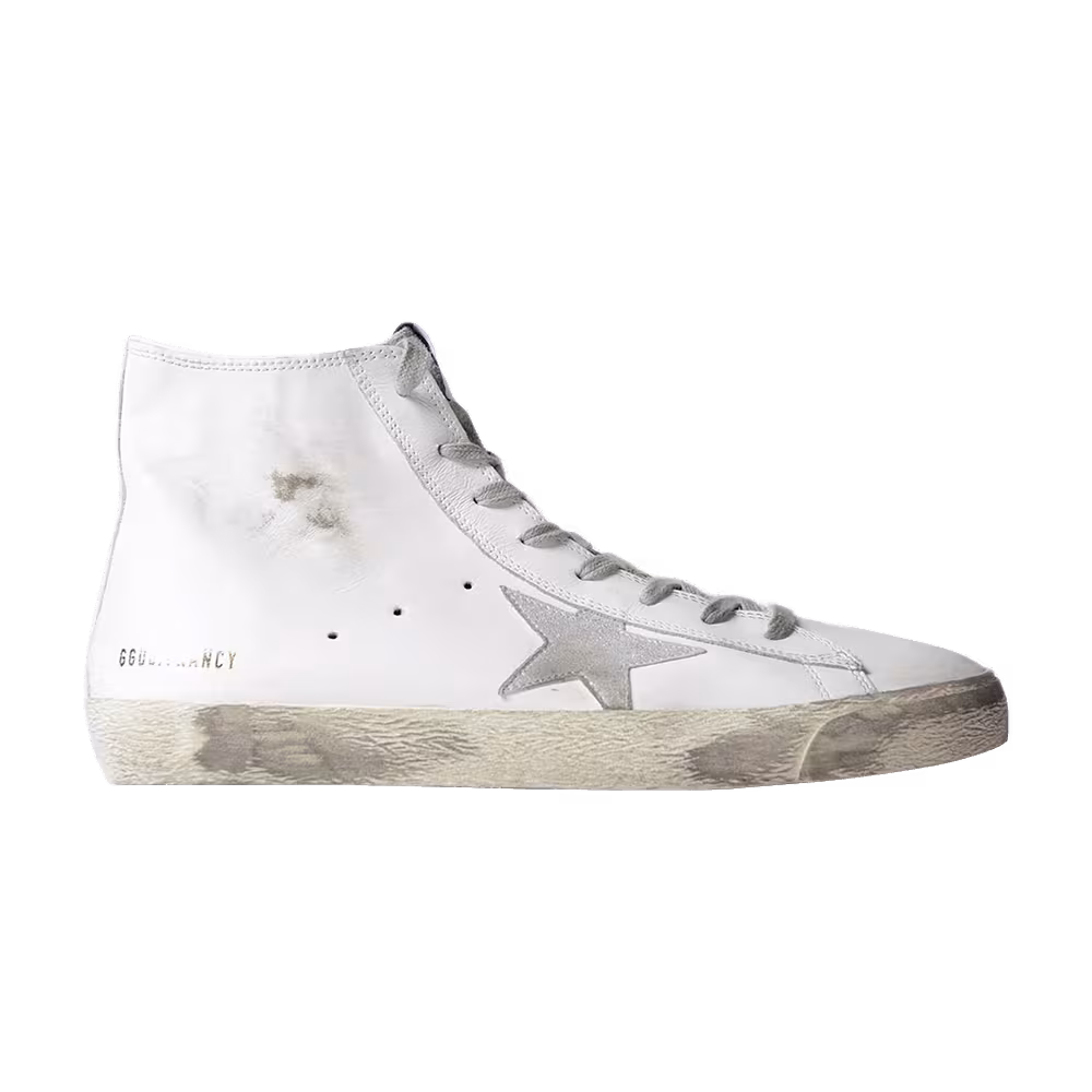Golden Goose Francy White Silver
