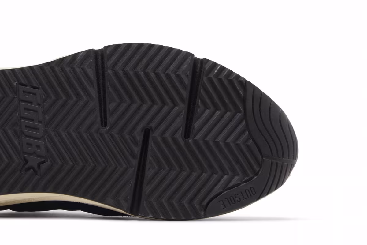 Golden Goose Running Sole Dark Blue Mustard, view 6