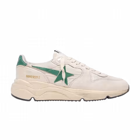 Golden Goose Running Sole 'Green White'
