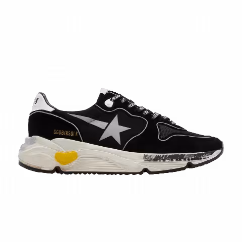 Golden Goose Running Sole 'Black Silver'