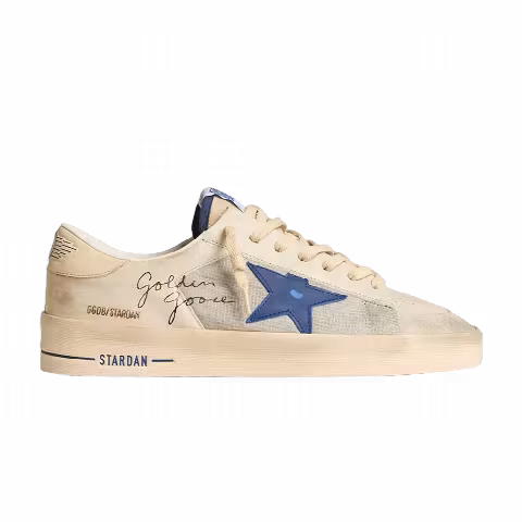 Golden Goose Stardan 'Ivory Blue Star'