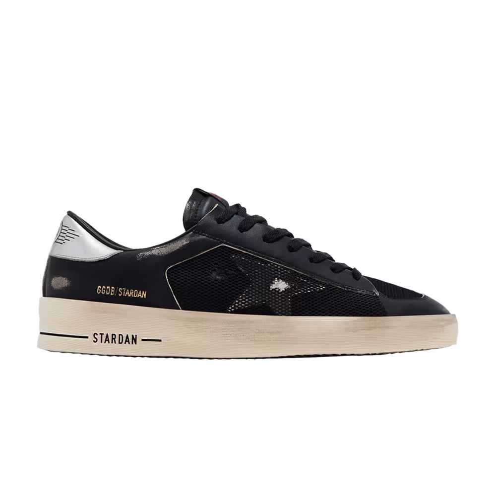 Golden Goose Stardan Black Silver