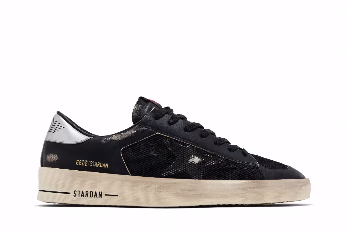 Golden Goose Stardan Black Silver, view 2