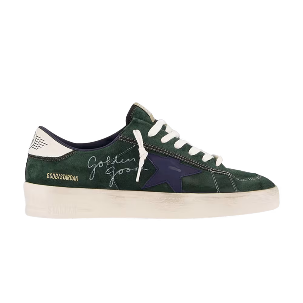 Golden Goose Stardan Sneaker Green Suede