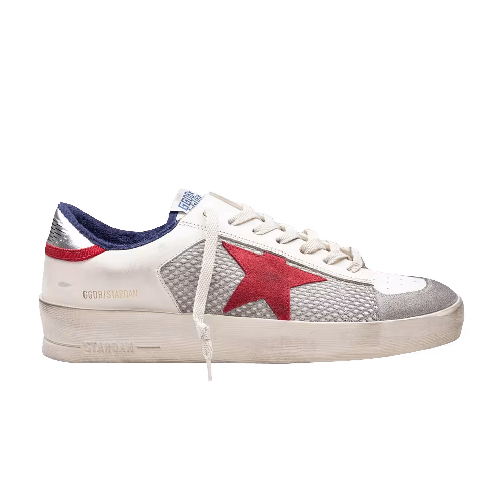Golden Goose Stardan White Red