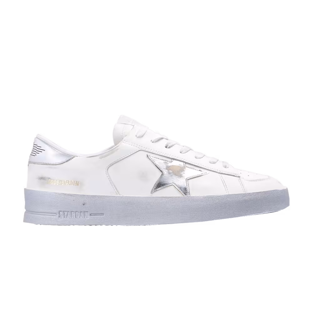 Golden Goose Stardan White Silver