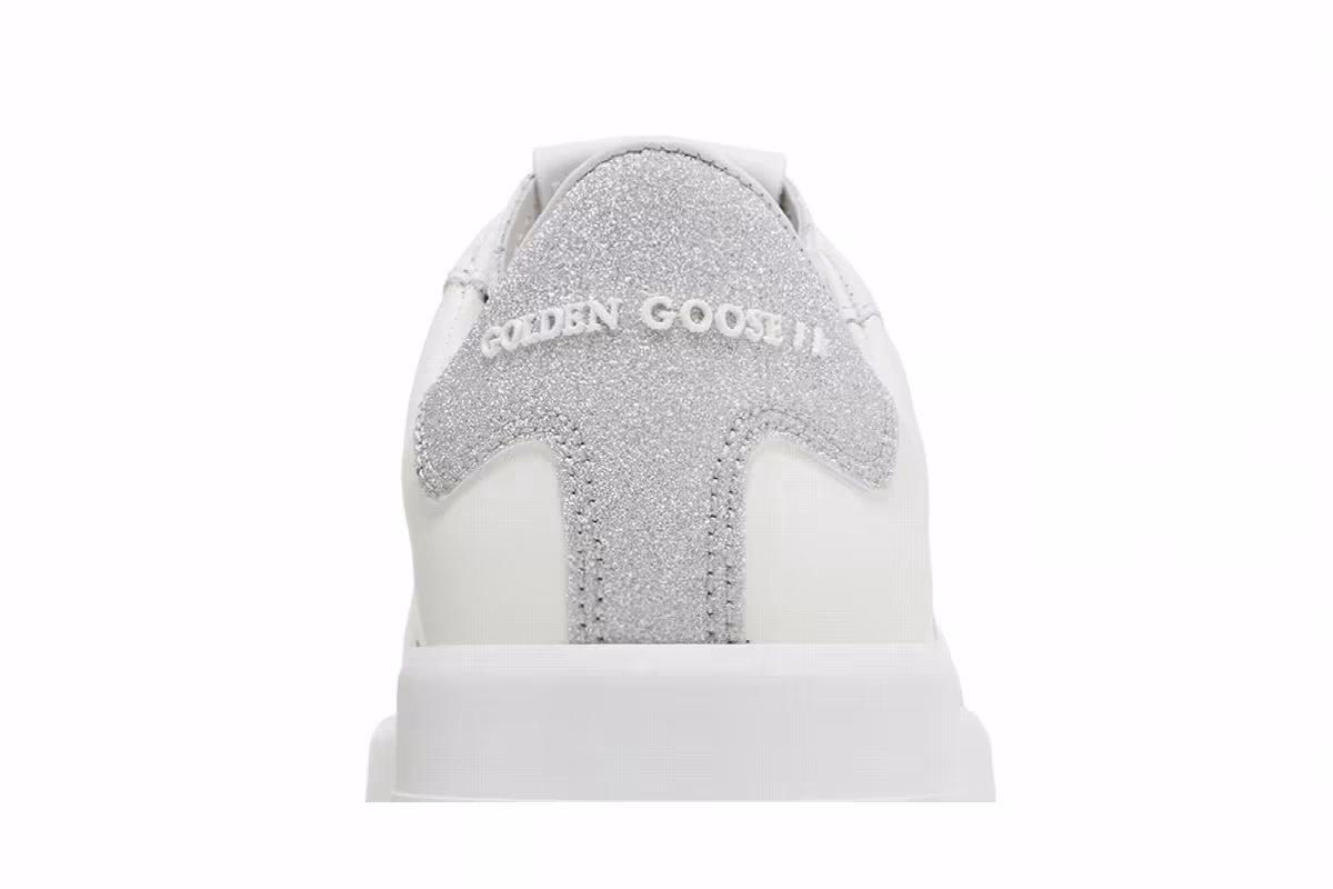 Golden Goose Women's Purestar White Silver, view 8