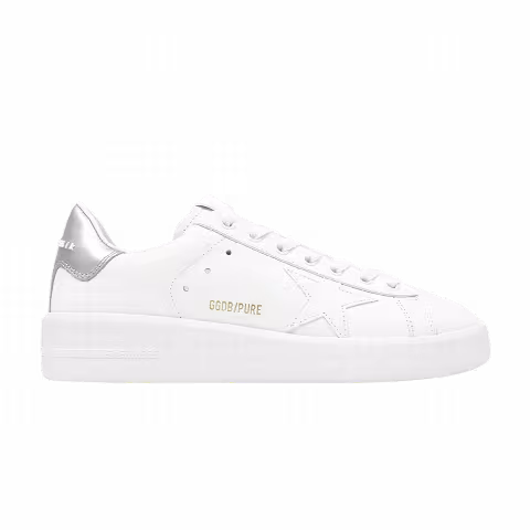 Golden Goose Wmns Purestar 'White Silver'
