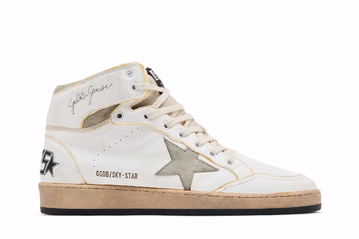 Golden Goose Sky Star White Dove Grey, view 2
