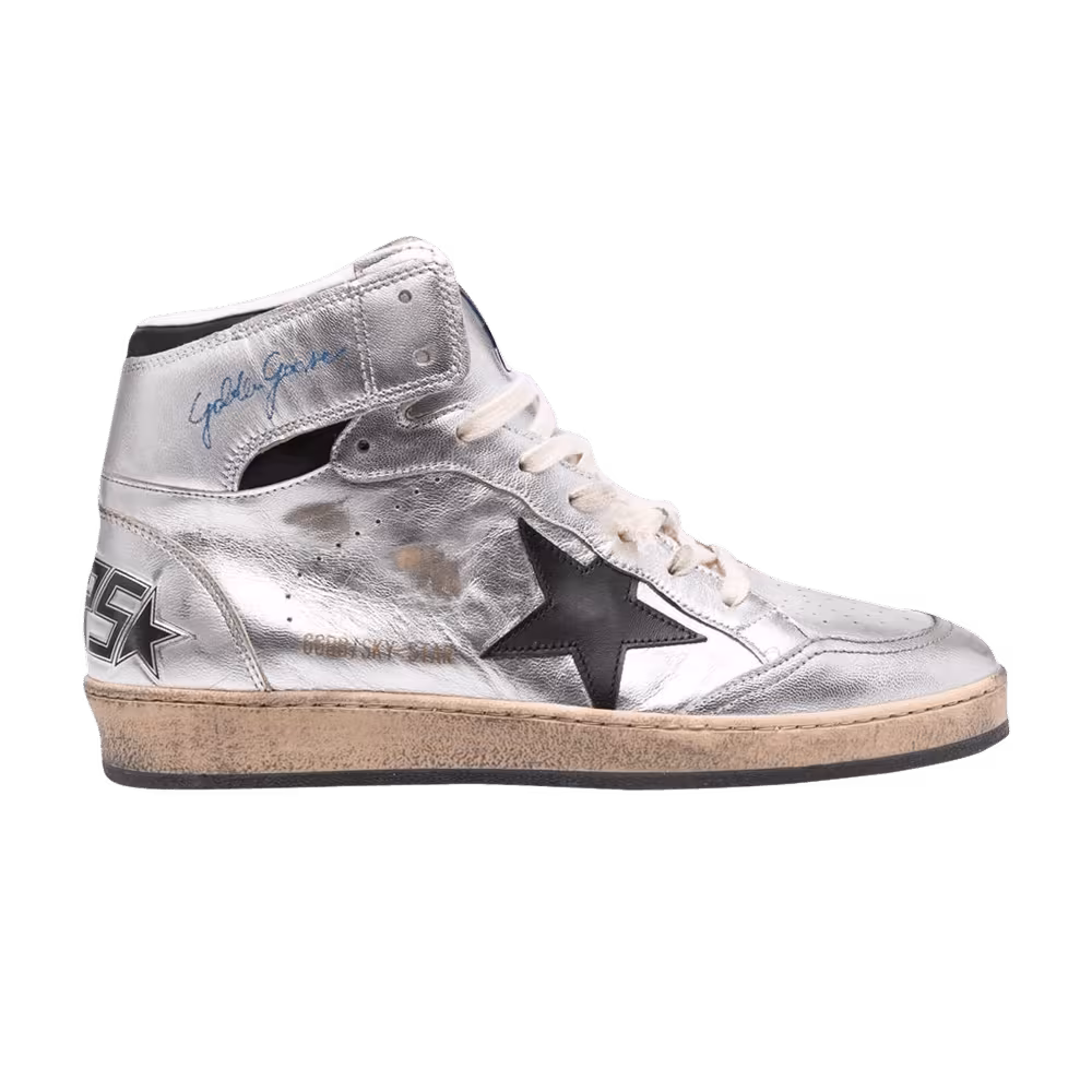 Golden Goose Sky Star High Silver