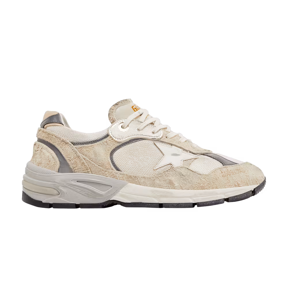 Golden Goose Dad-Star White Silver