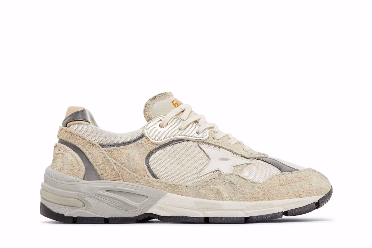 Golden Goose Dad-Star White Silver, view 2
