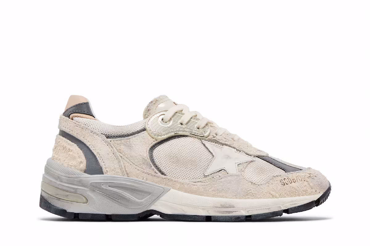 Golden Goose Women's Dad-Star White Beige, view 2