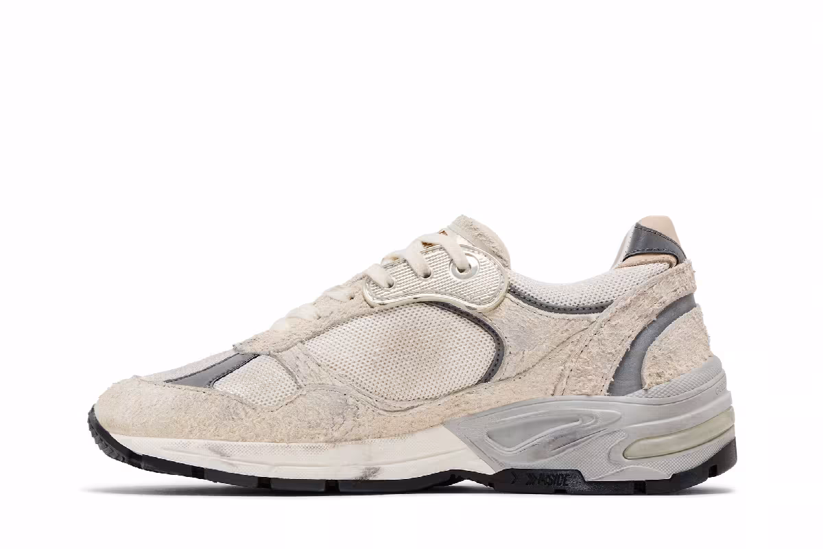 Golden Goose Women's Dad-Star White Beige, view 4