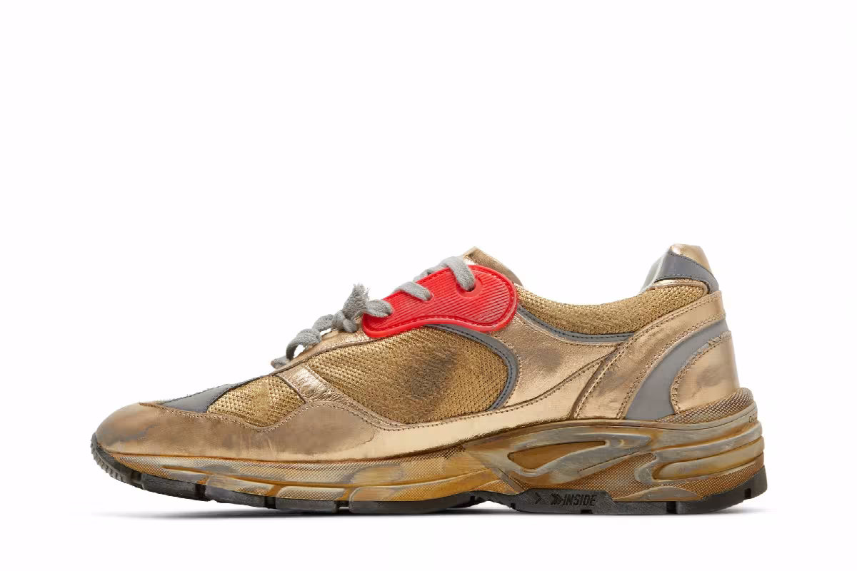 Golden Goose Dad-Star Gold, view 4