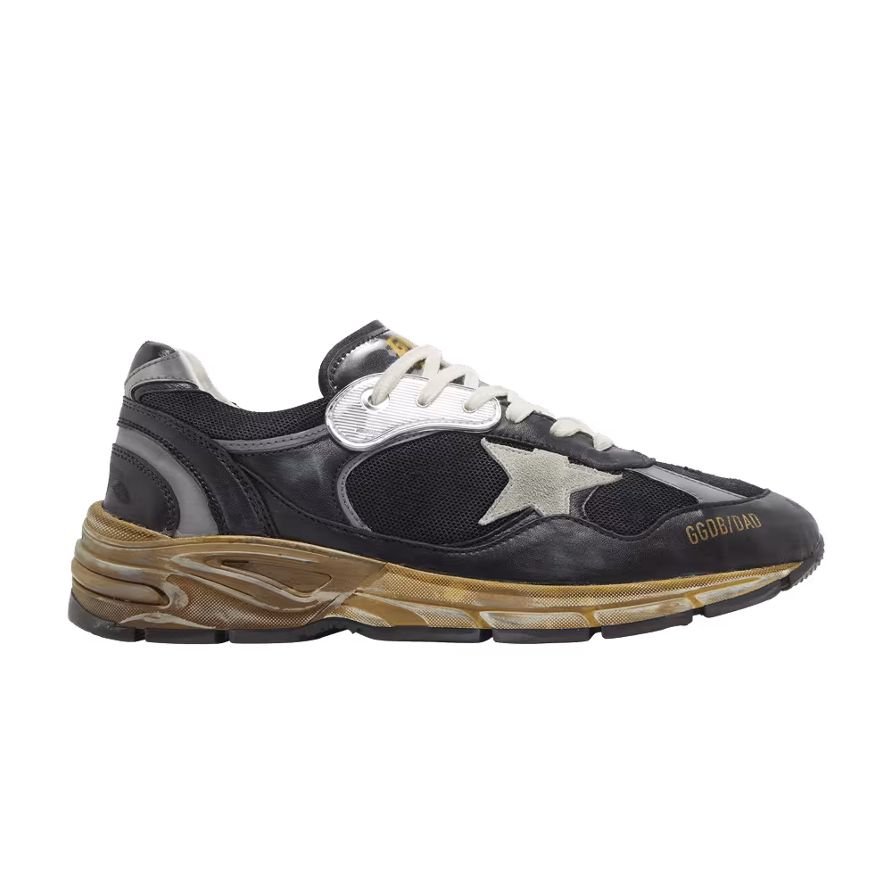 Golden Goose Dad-Star Black Silver