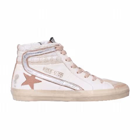 Golden Goose Wmns Slide Sneaker 'White Beige'