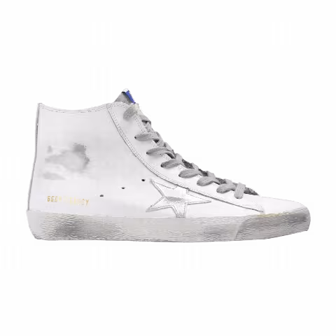 Golden Goose Wmns Francy 'White Silver'
