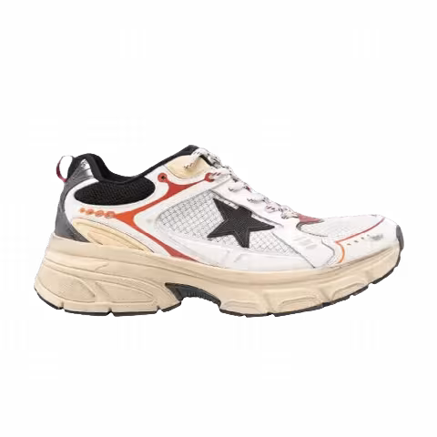 Golden Goose Lightstar 'White Red Black'