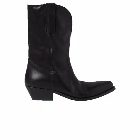 Golden Goose Wmns Low Wish Star Boot 'Black'