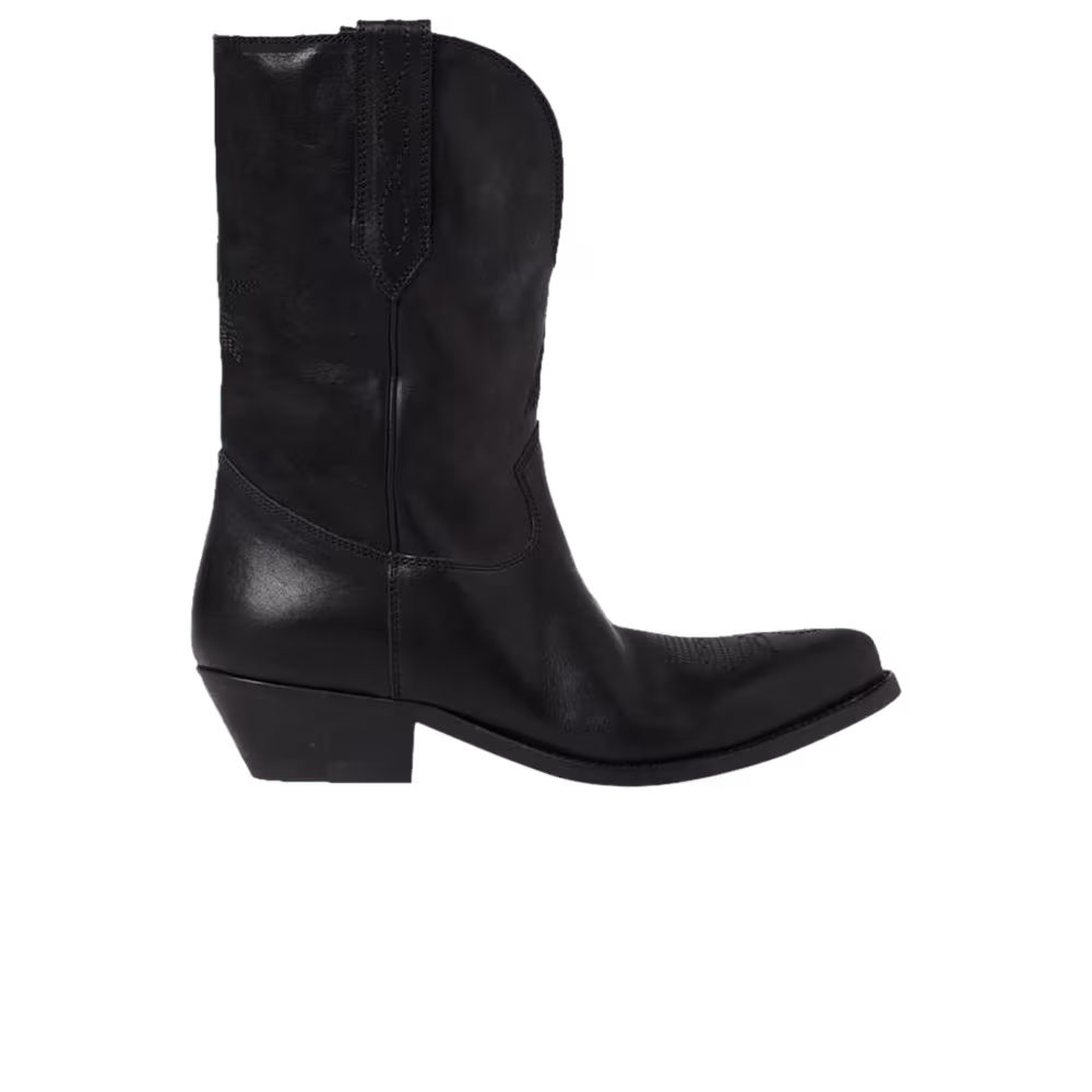 Golden Goose Women's Low Wish Star Boot Black