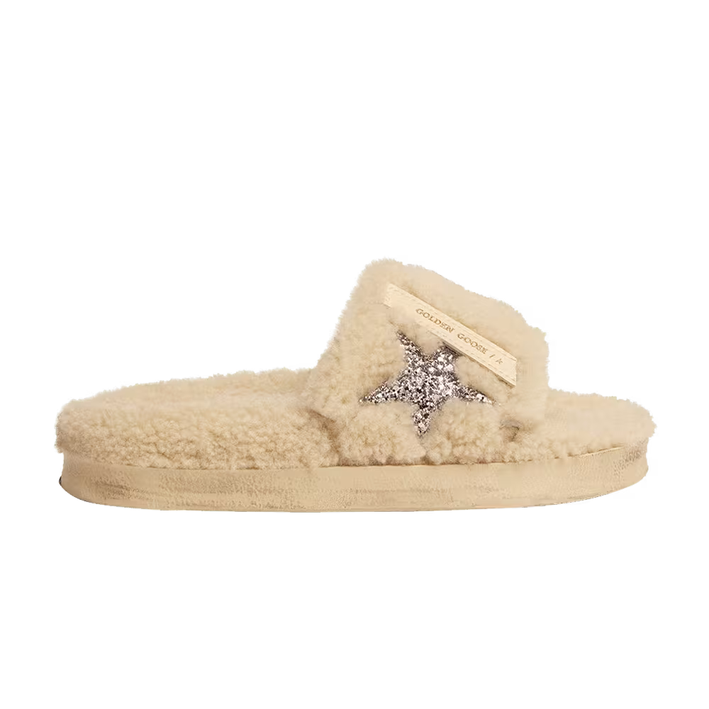 Golden Goose Women's Poolstar Shearling Beige