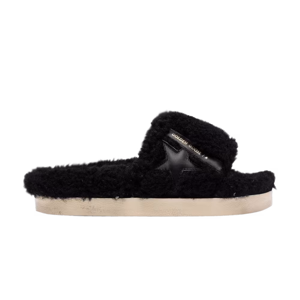 Golden Goose Women's Poolstar Shearling Black