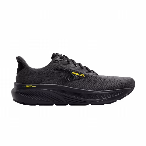 Brooks Ghost 17 'Ebony Yellow'