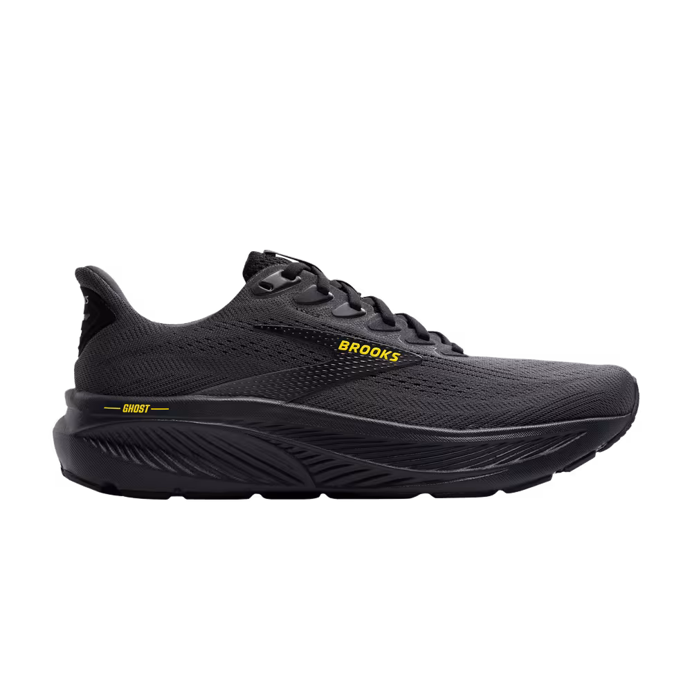 Brooks Ghost 17 Ebony Yellow