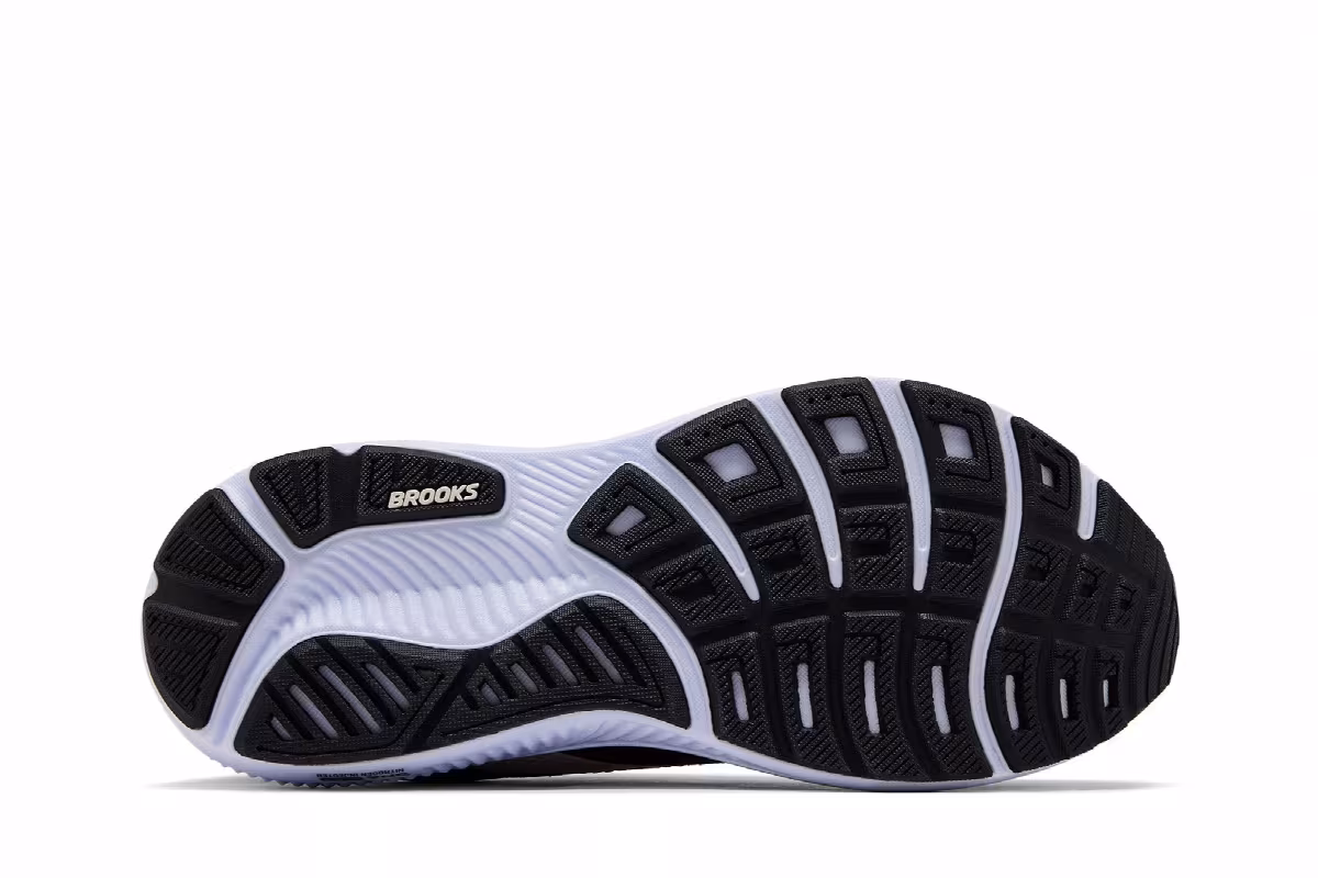 Brooks Ghost 17 Black Grey White, view 5