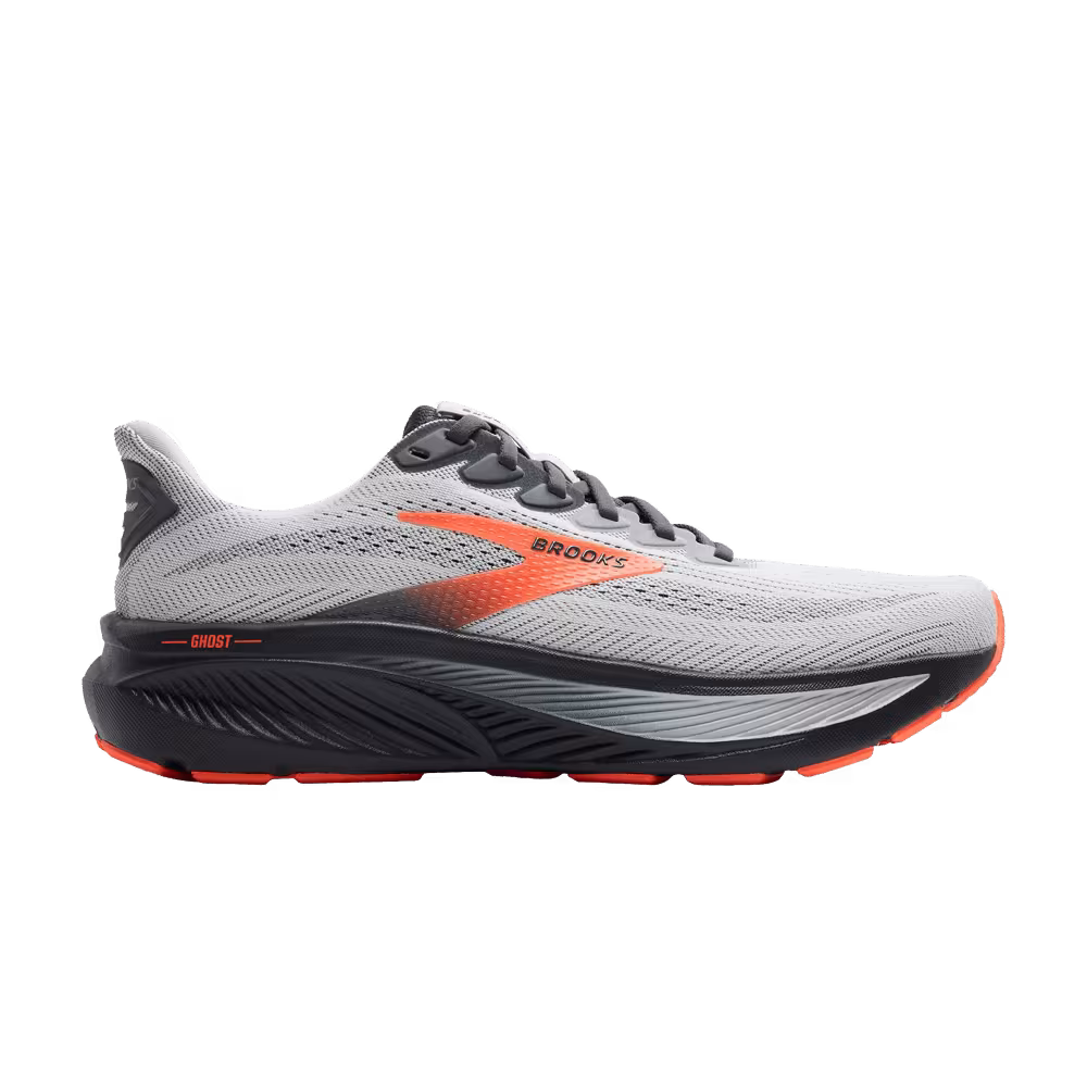 Brooks Ghost 17 Oyster Mushroom Orange Ebony