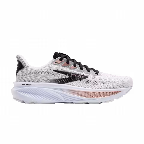 Brooks Wmns Ghost 17 'White Black Rose Gold'