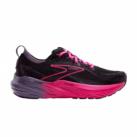 Brooks Wmns Glycerin 22 'Black Montana Fuchsia'