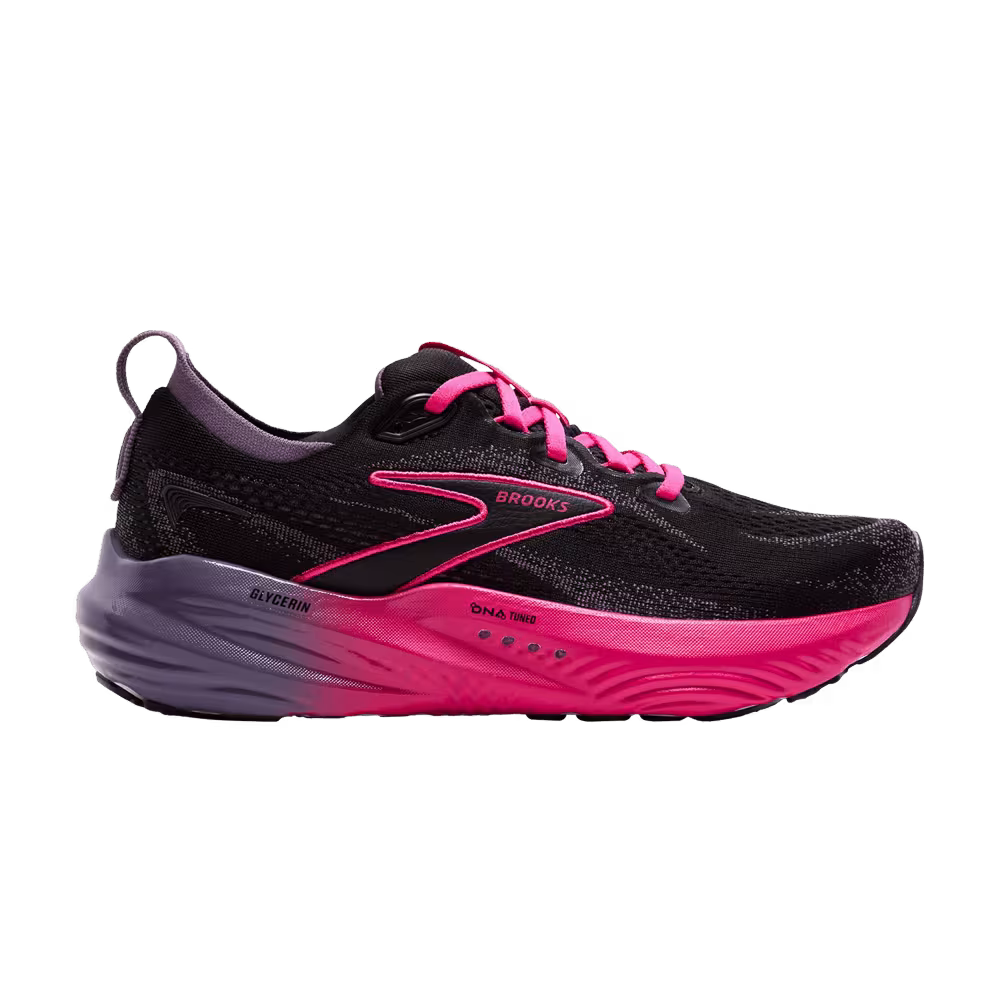 Brooks Women's Glycerin 22 Black Montana Fuchsia