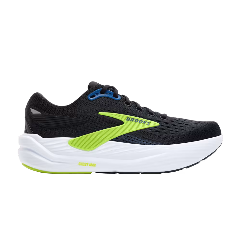 Brooks Ghost Max 3 Black Acid Lime